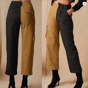 Brand new Choosy cargo pinstripe baggy pants